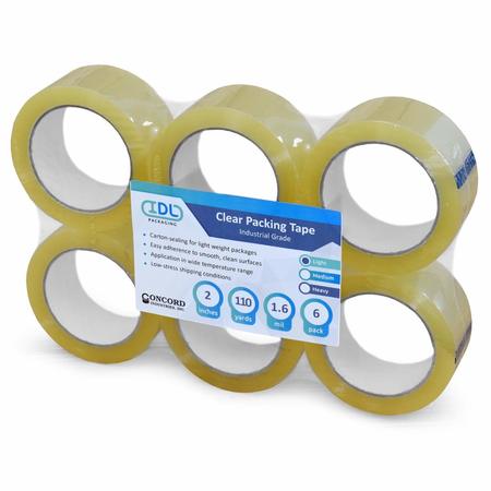 Concord Packing Tape Concord Packaging Tape, 2"x110 Yd., 1.6 mil, PK36 C-1216-110-2